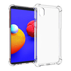 Чехол (накладка) Samsung A013 Galaxy A01 Core / M013 Galaxy M01 Core, BeCover Anti-Shock, Прозрачный