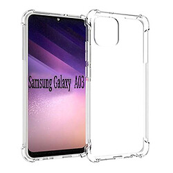 Чехол (накладка) Samsung A035 Galaxy A03, BeCover Anti-Shock, Прозрачный