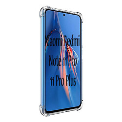 Чехол (накладка) Xiaomi Redmi Note 11 Pro, BeCover Anti-Shock, Прозрачный