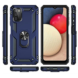 Чохол (накладка) Samsung A037 Galaxy A03s, BeCover Military, Синій - № 2