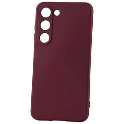 Чохол (накладка) Samsung S911 Galaxy S23, Original Soft Case, Бордовий