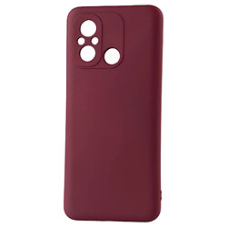 Чохол (накладка) Xiaomi Redmi 12C, Original Soft Case, Бордовий