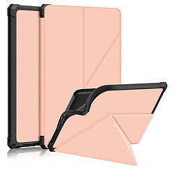 Чохол (книжка) Amazon Kindle Paperwhite 2021, BeCover Ultra Slim Origami, Rose Gold, Рожевий