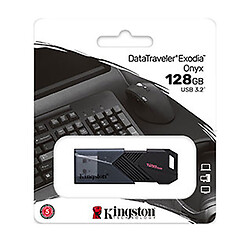 USB Flash Kingston DT Exodia Onyx, 128 Гб., Черный