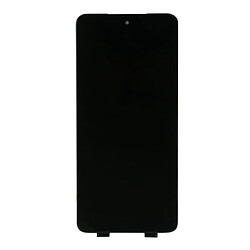 Дисплей (екран) Motorola XT2255 Moto G72, З сенсорним склом, Без рамки, Amoled, Чорний