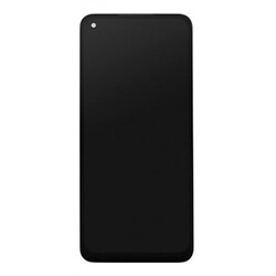 Дисплей (екран) OPPO A77 4G, High quality, З сенсорним склом, З рамкою, Чорний