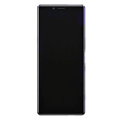Дисплей (екран) Sony J9110 Xperia 1, З сенсорним склом, Без рамки, OLED, Чорний
