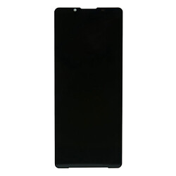 Дисплей (екран) Sony Xperia 1 IV, З сенсорним склом, Без рамки, OLED, Чорний