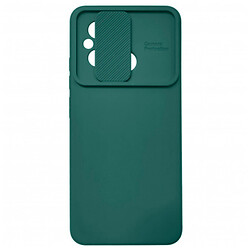 Чохол (накладка) Xiaomi Redmi 12C, Soft TPU Armor CamShield, Dark Green, Зелений