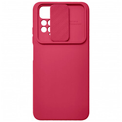 Чохол (накладка) Xiaomi Redmi Note 12S, Soft TPU Armor CamShield, Wine Red, Червоний