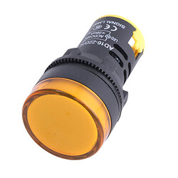 Індикаторна LED лампа AC / DC 48V жовта (AD16-22D / S, Hord)