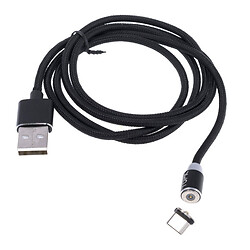 USB кабель, Type-C, 1.0 м., Чорний
