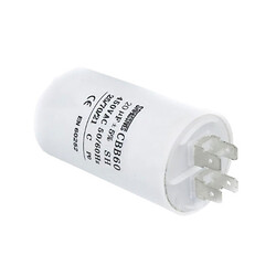 Конденсатор пусковой 20uF 450V 40x70mm, -2570°C, ±5%, 3000h (CBB60E-20/450)