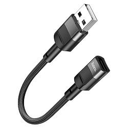 USB кабель Hoco U107, Type-C, 0.1 м., Чорний