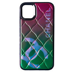 Чехол (накладка) Apple iPhone 12 Pro Max, CHANEL Delux Edition, Green-Pink, Зеленый