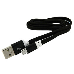 USB кабель Walker C330, MicroUSB, 1.0 м., Чорний