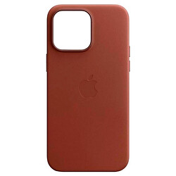 Чехол (накладка) Apple iPhone 14 Plus, Leather Case Color, MagSafe, Umber, Коричневый