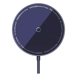 Бездротовий ЗП Baseus CCJJ040205 Simple Mini 3 Magnetic Wireless Charger, Фіолетовий