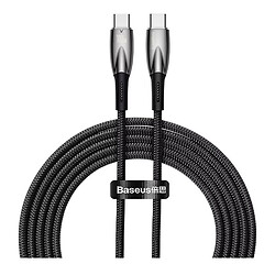 USB кабель Baseus CADH000801 Glimmer, Type-C, 2.0 м., Чорний