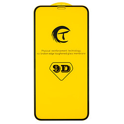 Защитное стекло Apple iPhone 11 / iPhone XR, Full Glue, 9D, Черный