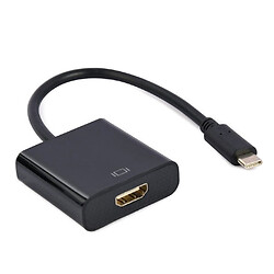 Адаптер Cablexpert, HDMI, Type-C, Чорний