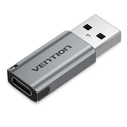 Адаптер Vention, USB, Type-C, Сірий