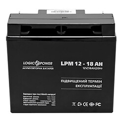 Аккумулятор LogicPower LPM 12V 18AH