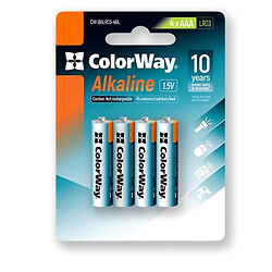 Батарейка ColorWay Alkaline Power