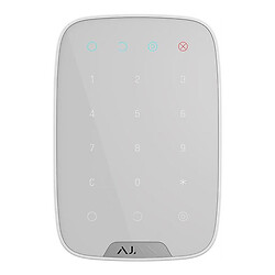 Бездротова сенсорна клавіатура Ajax KeyPad, Білий