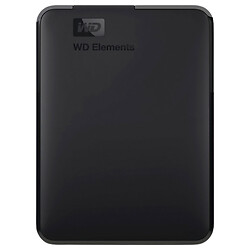 HDD-накопичувач WD Elements Portable, 5 Тб., Чорний