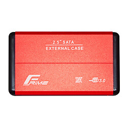 Зовнішня USB кишеня для HDD Frime FHE23.25U30, Червоний