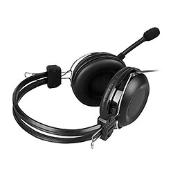 Наушники A4Tech HU-35, С микрофоном, Черный - № 3