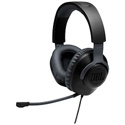 Навушники JBL Quantum 100, З мікрофоном, Чорний