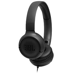 Навушники JBL T500, З мікрофоном, Чорний