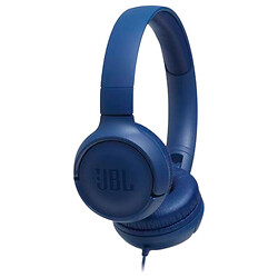 Навушники JBL T500, З мікрофоном, Синій