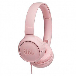 Навушники JBL T500, З мікрофоном, Рожевий