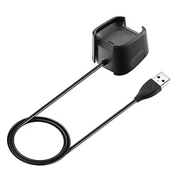 USB Charger Fitbit Versa 2, Чорний