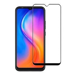 Защитное стекло Umidigi Bison X10G / Bison X10s, BeCover, Черный