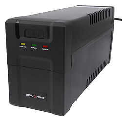 Бесперебойный блок питания LogicPower 600VA-P, Черный