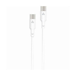 USB кабель ACCLAB PwrX, Type-C, 1.2 м., Белый