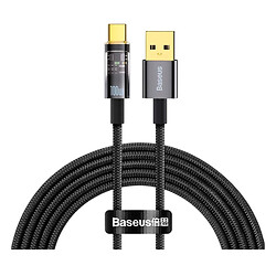 USB кабель Baseus Explorer CATS000301, Type-C, 2.0 м., Чорний