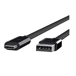 USB кабель Belkin F2CU029bt1M-BLK, Type-C, 1.0 м., Чорний