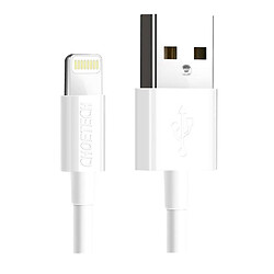 USB кабель Choetech IP0027-WH Apple iPhone SE 2022 / iPhone 14 Pro Max / iPhone 14 Plus / iPhone 14 Pro / iPhone 14 / iPhone 13 Pro / iPhone 13 Mini / iPhone 13 / iPhone 13 Pro Max / iPhone 12 Mini / iPhone 12 Pro Max, Lightning, 1.8 м., Белый