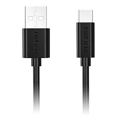 USB кабель Choetech AC0002, Type-C, 1.0 м., Чорний