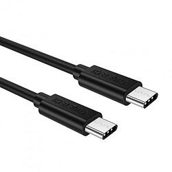 USB кабель Choetech CC0001, Type-C, 0.5 м., Чорний
