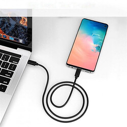 USB кабель Choetech CC0002, Type-C, 1.0 м., Чорний - № 2