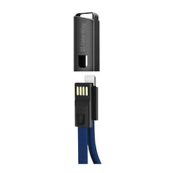 USB кабель ColorWay CW-CBUL021-BL Apple iPhone SE 2022 / iPhone 14 Pro Max / iPhone 14 Plus / iPhone 14 Pro / iPhone 14 / iPhone 13 Pro / iPhone 13 Mini / iPhone 13 / iPhone 13 Pro Max / iPhone 12 Mini / iPhone 12 Pro Max, Lightning, 0.22 м., Синій - № 2