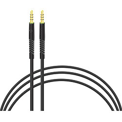 AUX кабель Intaleo CBFLEXA1, 3,5 мм., 1.2 м., Чорний