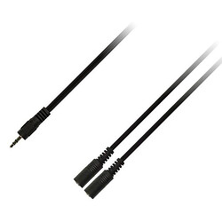 AUX кабель Piko, 3,5 мм., 0.1 м., Чорний