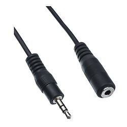 AUX кабель Piko, 3,5 мм., 3.0 м., Чорний